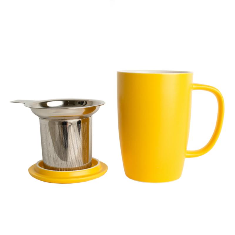 Tea Cups & Infusers |   Porcelain Brew In Mug Tea Cups & Infusers Tea Cups & Infusers