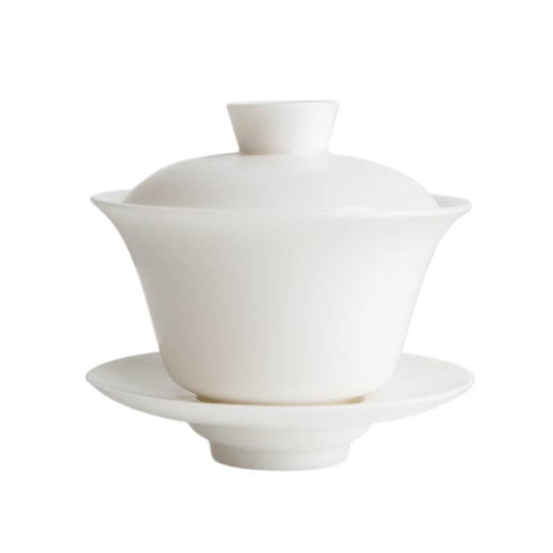 Tea Cups & Infusers |   White Gaiwan Tea Cups & Infusers Tea Cups & Infusers